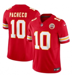 Youth Kansas City Chiefs #10 Isiah Pacheco Red 2023 F.U.S.E. Vapor Untouchable Limited Stitched Jersey