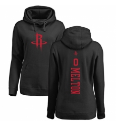 NBA Women's Nike Houston Rockets #0 De'Anthony Melton Black One Color Backer Pullover Hoodie