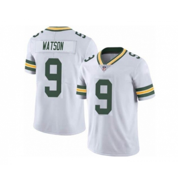 Men's Nike Green Bay Packers #9 Christian Watson White Vapor Untouchable Limited Stitched Football Jersey