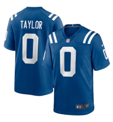 Men's Indianapolis Colts #0 Jonathan Taylor Nike Royal 2020 NFL Draft Pick Game Jersey.webp
