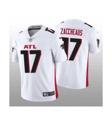 Men's Atlanta Falcons #17 Olamide Zaccheaus White Vapor Untouchable Stitched Football Jersey