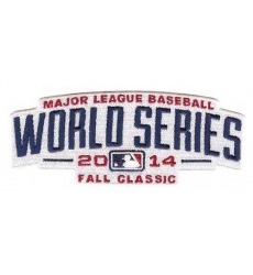 2014 Baseball World Series Logo Jersey Sleeve Patch (Kansas City Royals & San Francisco Giants)