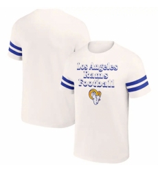 Men's Los Angeles Rams Cream X Darius Rucker Collection Vintage T Shirt