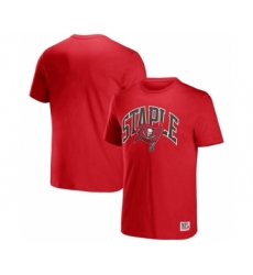 Men's Tampa Bay Buccaneers x Staple Red Logo Lockup T-Shirt
