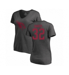 Football Women's Arizona Cardinals #32 Budda Baker Ash One Color T-Shirt
