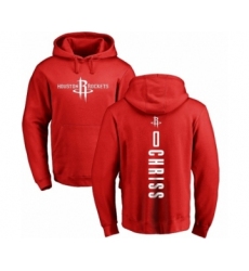 NBA Nike Houston Rockets #0 Marquese Chriss Red Backer Pullover Hoodie