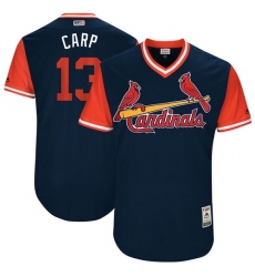 Men's Majestic St. Louis Cardinals #13 Matt Carpenter 