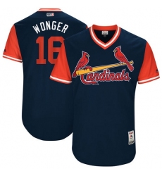 Men's Majestic St. Louis Cardinals #16 Kolten Wong 