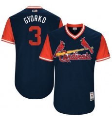 Men's Majestic St. Louis Cardinals #3 Jedd Gyorko 