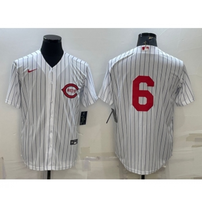 Men's Cincinnati Reds #6 Jonathan India 2022 White Field of Dreams Stitched Baseball Jersey