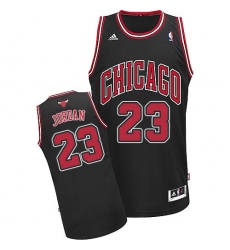 Youth Adidas Chicago Bulls #23 Michael Jordan Swingman Black Alternate NBA Jersey