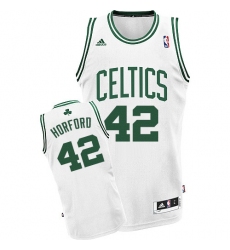 Men's Adidas Boston Celtics #42 Al Horford Swingman White Home NBA Jersey