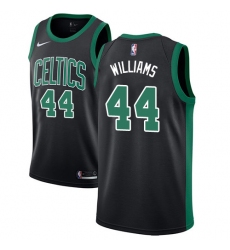 Men's Nike Boston Celtics #44 Robert Williams Swingman Black NBA Jersey - Statement Edition