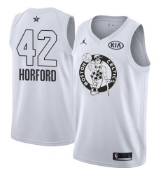 Youth Nike Jordan Boston Celtics #42 Al Horford Swingman White 2018 All-Star Game NBA Jersey