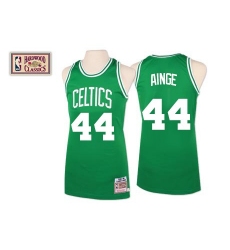 Men's Mitchell and Ness Boston Celtics #44 Danny Ainge Authentic Green Throwback NBA Jersey