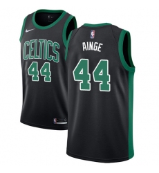 Youth Adidas Boston Celtics #44 Danny Ainge Authentic Black NBA Jersey - Statement Edition