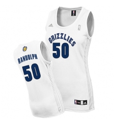 Women's Adidas Memphis Grizzlies #50 Zach Randolph Authentic White Home NBA Jersey