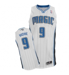 Men's Adidas Orlando Magic #9 Nikola Vucevic Authentic White Home NBA Jersey