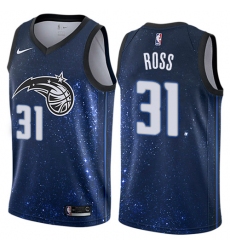 Men's Nike Orlando Magic #31 Terrence Ross Authentic Blue NBA Jersey - City Edition