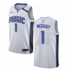 Women's Nike Orlando Magic #1 Tracy Mcgrady Authentic NBA Jersey - Association Edition