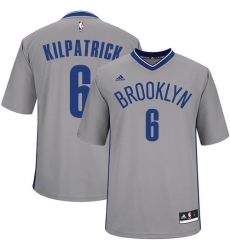 Women's Adidas Brooklyn Nets #6 Sean Kilpatrick Authentic Gray Alternate NBA Jersey