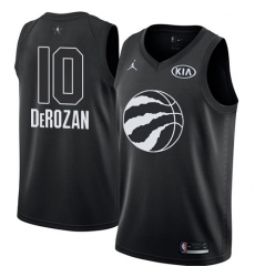 Youth Nike Jordan Toronto Raptors #10 DeMar DeRozan Swingman Black 2018 All-Star Game NBA Jersey