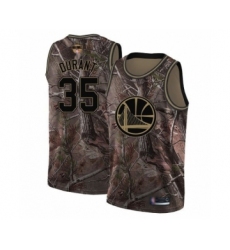Women's Golden State Warriors #35 Kevin Durant Swingman Camo Realtree Collection Basketball 2019 Basketball Finals Bound Jersey
