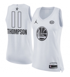 Women's Nike Jordan Golden State Warriors #11 Klay Thompson Swingman White 2018 All-Star Game NBA Jersey