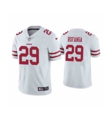 Men San Francisco 49ers #29 Talanoa Hufanga White Vapor Limited Jersey