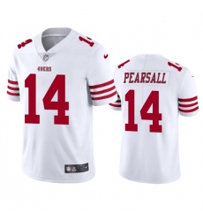 Youth San Francisco 49ers #14 Ricky Pearsall White 2024 Draft Vapor Untouchable Limited Football Stitched Jersey