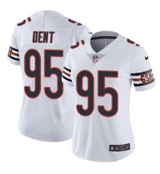 Women's Nike Chicago Bears #95 Richard Dent White Vapor Untouchable Limited Player NFL Jersey
