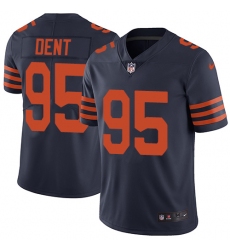 Youth Nike Chicago Bears #95 Richard Dent Navy Blue Alternate Vapor Untouchable Limited Player NFL Jersey