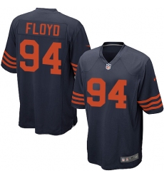Men's Nike Chicago Bears #94 Leonard Floyd Game Navy Blue Alternate NFL Jersey