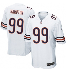Men's Nike Chicago Bears #99 Dan Hampton Game White NFL Jersey