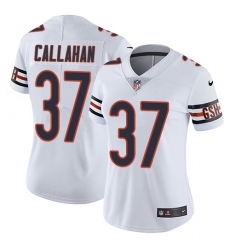 Women's Nike Chicago Bears #37 Bryce Callahan White Vapor Untouchable Limited Player NFL Jersey