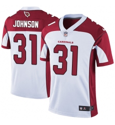 Youth Nike Arizona Cardinals #31 David Johnson White Vapor Untouchable Limited Player NFL Jersey