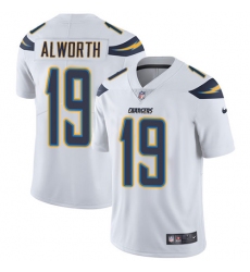 Youth Nike Los Angeles Chargers #19 Lance Alworth Elite White NFL Jersey