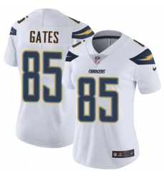 Women's Nike Los Angeles Chargers #85 Antonio Gates Elite White NFL Jersey