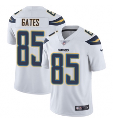 Youth Nike Los Angeles Chargers #85 Antonio Gates Elite White NFL Jersey