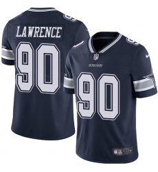 Men's Nike Dallas Cowboys #90 Demarcus Lawrence Navy Blue Team Color Vapor Untouchable Limited Player NFL Jersey Men's Nike Dallas Cowboys #90 Demarcus Lawrence Navy Blue Team Color Vapor Untouchable Limited Player NFL Jersey