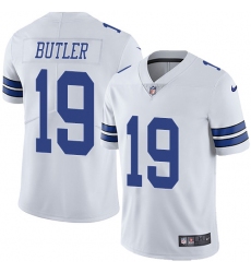 Men's Nike Dallas Cowboys #19 Brice Butler White Vapor Untouchable Limited Player NFL Jersey