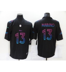 Men's Miami Dolphins #13 Dan Marino Black Nike City Player Limited Jersey
