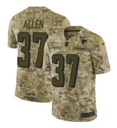 Men's Nike Atlanta Falcons #37 Ricardo Allen Limited Camo 2018 Salute to Service NFL Jersey