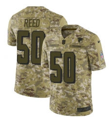 Youth Nike Atlanta Falcons #50 Brooks Reed Limited Camo 2018 Salute to Service NFL Jersey