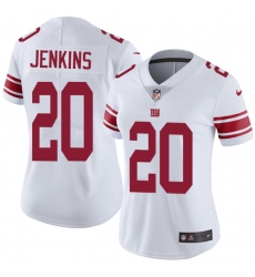 Women's Nike New York Giants #20 Janoris Jenkins White Vapor Untouchable Limited Player NFL Jersey
