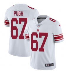 Youth Nike New York Giants #67 Justin Pugh White Vapor Untouchable Limited Player NFL Jersey