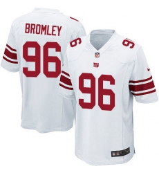 Men's Nike New York Giants #96 Jay Bromley Game White NFL Jersey