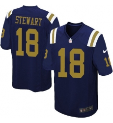 Men's Nike New York Jets #18 ArDarius Stewart Limited Navy Blue Alternate NFL Jersey