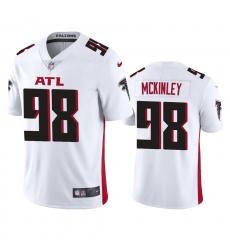 Nike Atlanta Falcons #98 Takkarist Mckinley Men's White 2020 Vapor Untouchable Limited NFL Jersey