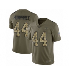 Men's Baltimore Ravens #44 Marlon Humphrey Limited Olive Camo Salute to Service Football Jersey Men's Baltimore Ravens #44 Marlon Humphrey Limited Olive Camo Salute to Service Football Jersey